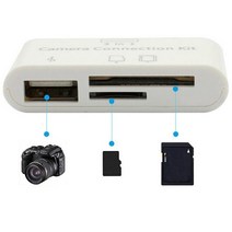 라우터 모뎀 네트워크카드 태블릿 아이패드 4 미니 IOS 11 마이크로 SD SD MMC TF 카드 리더기 카드 리더 USB OTG 케이블 어댑터 카메라 연결 키트 3 인 1