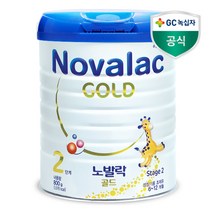 노발락 프랑스 프리미엄 분유 골드 2단계 800g 1개입, 1개