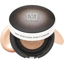 해외 FAU 스킨 솔루션 스타 쿠션 파운데이션 민감한 피부 탄력 광택 커버력 보습 수분 본 제품 15g 리필, one option, one option