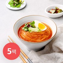 1am 바로먹는 알뜰 곤약면 매콤비빔 200g x 5팩, 단품