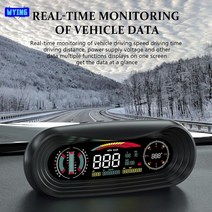 자동차 hud 헤드업 디스플레이 wying p18 gps car tilt angle