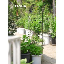 정원 가든아치 단독주택 꾸미기 Tashas Garden 철제 포도 나무 랙 장미 클레 마티스 과일 야채 식물 꽃 브래킷, [03] 포장 43x5x128cm 플러스 포장 1.98, [01] 중간