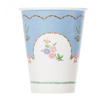 블린 스윗 티타임 블루 종이컵 8oz, 1박스