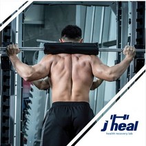 제이힐 프리미엄 스쿼트 패드 바패드 바벨 어깨 숄더 목 힙쓰러스트 힙운동 보호대 쿠션, 기본형(지름 9cm), 화이트 & 골드마블
