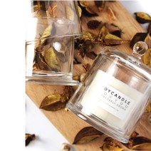 돔글래스리드 390ml 캔들용기, 1개