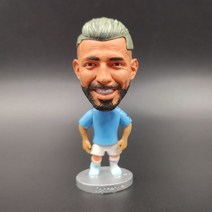 미니트로피 우승 축구 테니스 메달 축구 선수 2.5 인치 미니 모델 MC. 6.5CM 액션 피규어 인형, 03 AGUERO