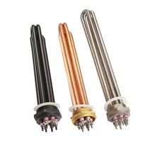 심야전기 온수보일러 사각히터 봉히터 1.52인치 3kw, DN50 350mm 380V12kw