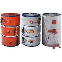드럼 밴드 히터 통 페인트 데우기 원통 말통 200L, 250x1780 3000W  230L