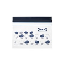 이케아 지퍼백 소형 중형 대형, 이케아지퍼백(낱장) /, D1.검정18x19 (10장)