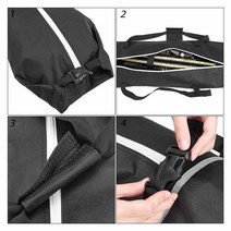 스키부츠가방 스노우보드 백팩 엣지백 블랙브라이어 2PCS 스노우 보드 가방 스키 부팅 조합 대용량 의류 저, 한개옵션0
