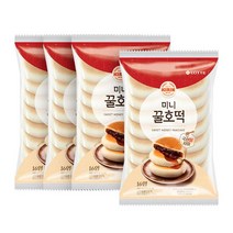 기린 미니꿀호떡 4봉 방학 초등학생 아이들 간식 유치원 사무실 롯데제과 가을 당충전, 5개