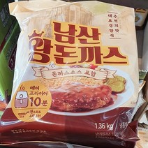 아워홈 남산 왕돈까스 1.36kg 4인, 아이스팩 포장