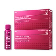 웰릿 리뉴콜라겐 부스터앰플 15000mg 초저분자 초고함량 피쉬콜라겐 히알루론산, 700ml, 2박스