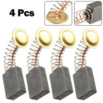전동공구 부품 전기 모터 앵글 그라인더 카본 브러쉬 16x12.5x6.5mm 드릴 해머 집진기 전동 공구 액세서리 4 개, 한개옵션0