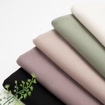 유명한원단 트레이닝복원단 대폭 쿠션지 스판 면 폴리 혼방 원단 소프트 무지 5종, 아이보리(T오이)