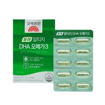 고려은단 유재석 퓨어 알티지 DHA 오메가3 식물성캡슐 rtg 1개월분, 상세페이지 참조, 상세페이지 참조