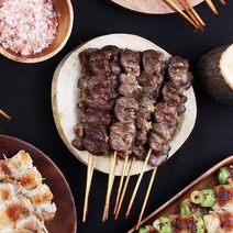 국내산 염통꼬치 캠핑 꼬치구이 닭 염통 소스 닭염통꼬치 50개, 1.3kg, 1개