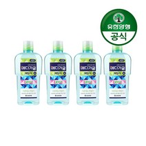 유한양행 덴탈케어 메디가글 순한맛 패밀리 민트향, 1L, 4개