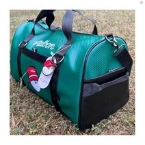 여행용 세트 골프 가방 남성 여성 의류 대형 스토리지 소프트, [06] patent leather green