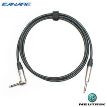 Canare GS-6 & Neutrik 커스텀 기타 케이블 10m / Right Angle (CN6-TSR10)