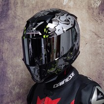 스키헬멧 바이크 오토바이 헬멧 더블 렌즈 레이싱 Motocross Kask Casco Motociclista DOT 승인 액세서리, [03] L, [19] 19
