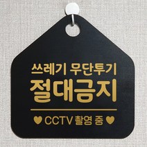 제제데코 분리수거 재활용 매장 식당 사무실 화장실 금연 안내판 오픈 제작주문 셀프 휴일 걸이용 안내표지판 310쓰레기무단투기절대금지 오각20cm, 310쓰레기무단투기절대금지 오각형 단면(포맥스 블랙+문구 골드무광), 1개