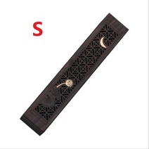 중식화구 중화렌지 S/L 수제 나무 아로마 테라피 향 스틱 홀더 중공 버너 상자 조각 선물, 10 S hetang
