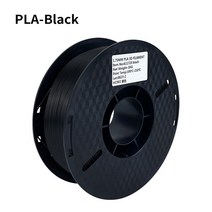 3D프린터 레진 필라멘트KingRoon PLA ABS TPU 필라멘트 1.75mm 1KG 2.2lbs 3D 프린터 용 플라스틱 소모품, 07 PLA Black