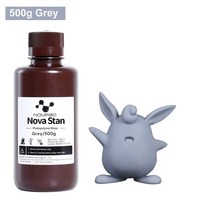 nova3d 500ml uv sensitive resin lcd 3d printer 405nm impresora 3d resina 405nm 액체 인쇄 재료 감광성 uv 수지, 그레이 500g, 협력사
