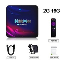 ott박스 안드로이드 11 TV 박스 4G 32GB 64GB 4K 스마트 2.4G 5.8G 와이파이 구글 음성 셋톱 H96 max V11, 03-미국 플러그_01-2G 16G