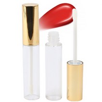 여행용 휴대용 립클로즈 립글로즈 파운데이션용기 립밤공병 컨실러 선크림용기 10ml, 골드
