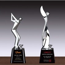 골프트로피 홀인원패 이글패 싱글패 트로피 골프트로피제작, 5, 1개