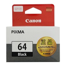 캐논 정품잉크 PG-64 CL-74 카트리지, 검정(PG-64)