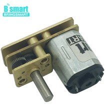 DC 기어 모터 Bringmart-전기 모터 3V 6V 12V DC 후진 기어 감속기 DIY 미니 부품 마이크로 메탈 팬 자동, 10 500rpm_01 3 볼트