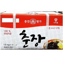 춘장 사자표 14kg 중화 요리 중식 식재료 식자재 업소, 코꾸모 쿠팡 1, 코꾸모 쿠팡 본상품선택