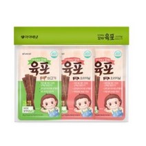 아이배냇 꼬마 육포 오리지널 35g x 2p + 쇠고기 25g 세트, 2세트, 돈육맛, 쇠고기맛