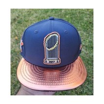 New Era 휴스턴 애스트로스 뉴에라 2017 월드 시리즈 챔피언 퍼레이드 9 피티 스냅백 모자 mlb