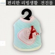 도돔원단 따뜻한겨울 애견안심반팔티 웰시코기 퍼그 외출복 푸들, S