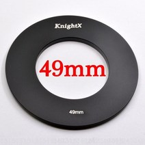 KnightX-카메라 렌즈 필터 gnd 49MM 52MM 72 Cokin P canon eos sony nikon d600 1200d d5300 용, 49mm Ring