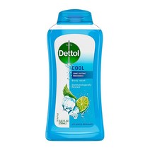 Dettol 쿨 바디 워시 앤 샤워 젤 민트 및 베르가못 함유 바디 워시 245ml(8.45 액량 온스) (1팩), 8.45 Fl Oz_Bergamot
