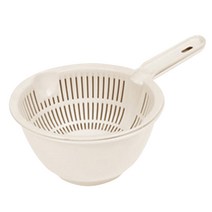 창신리빙 손잡이볼 + 채반 세트, 브라운마블