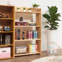 옥이드림 4단 원목 선반 인테리어선반 진열선반 조립선반