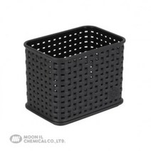 HAE089091 네트망 라탄마이스타일 블랙 직T바스켓/2호 볼가 계육 감자, 1