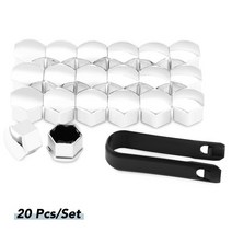 20Pcs Car Wheel Nut Caps for Audi A2 A3 A4 A6 A8 TT Q3 Q5 Q7, [02] 은
