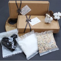 리본3종(하트미역+비온뒤 첫소금+잡곡세트) 유치원 어린이집 생일선물 함초소금 조문 웨딩 학원선물 돌잔치답례품 퇴임 판촉물 입학 졸업 종업식 단체 설날 추석 선물세트, 하트미역+잡곡+함초소금