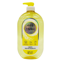댕Ol몰 LG 자연퐁 스팀워시 주방세제 찌든때 750ml (레몬향), 1개