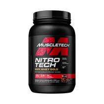 머슬테크 유청 단백질 골드 웨이 프로틴 분말 100% 초코맛 921g BCAA 린머슬