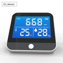 가스 일산화탄소 감지기 공기 질 이산화탄소 농업 생산 온실 백색 모니터 테스터 CO2 미터, co2_2