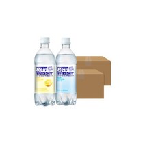 라인바싸 탄산수 플레인 레몬 500ml x 40PET, 라인바싸(탄산수) 플레인+레몬 5