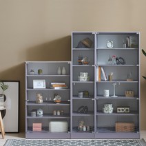 일송가구 1300 1800 코코 강화 유리 장식장 진열장, 1300*800 코코 그레이